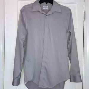 Men’s Calvin Klein slim fit dress shirt